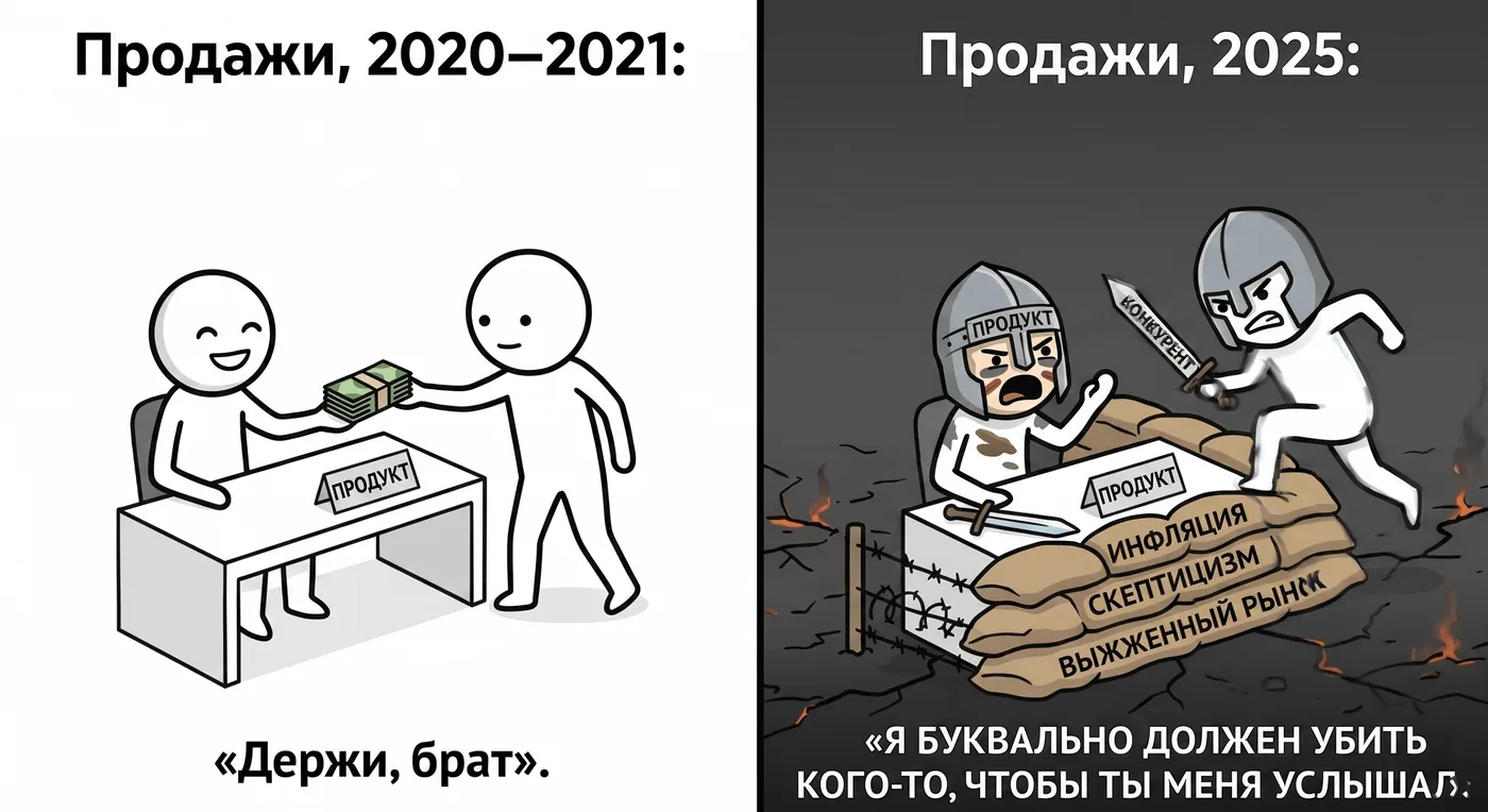 Денег меньше, времени столько же